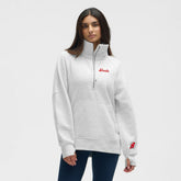 New Jersey Devils lululemon Women's Long Scuba Oversized Half-Zip Funnel Neck - NHL Jerseys