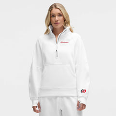 Carolina Hurricanes lululemon Women's Long Scuba Oversized Half-Zip Funnel Neck - NHL