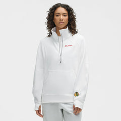 Chicago Blackhawks lululemon Women's Long Scuba Oversized Half-Zip Funnel Neck - NHL