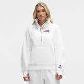 Colorado Avalanche lululemon Women's Long Scuba Oversized Half-Zip Funnel Neck - NHL
