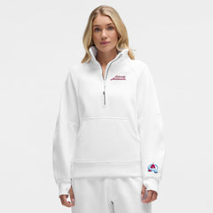 Colorado Avalanche lululemon Women's Long Scuba Oversized Half-Zip Funnel Neck - NHL