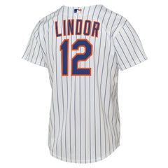Francisco Lindor New York Mets Nike Youth Home Replica Player Jersey - MLB Jerseys
