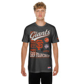 San Francisco Giants New Era Oversized Throwback Distressed T-Shirt - MLB T-shirts