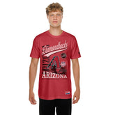 Arizona Diamondbacks New Era Oversized Throwback Distressed T-Shirt - MLB T-shirts