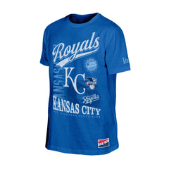 Kansas City Royals New Era Oversized Throwback Distressed T-Shirt - MLB T-shirts