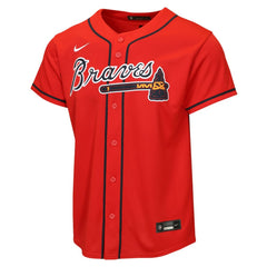 Atlanta Braves Nike Youth Alternate Replica Jersey - MLB Jerseys
