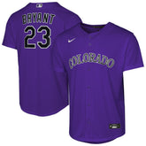Kris Bryant Colorado Rockies Nike Youth Alternate Replica Jersey - MLB Jerseys