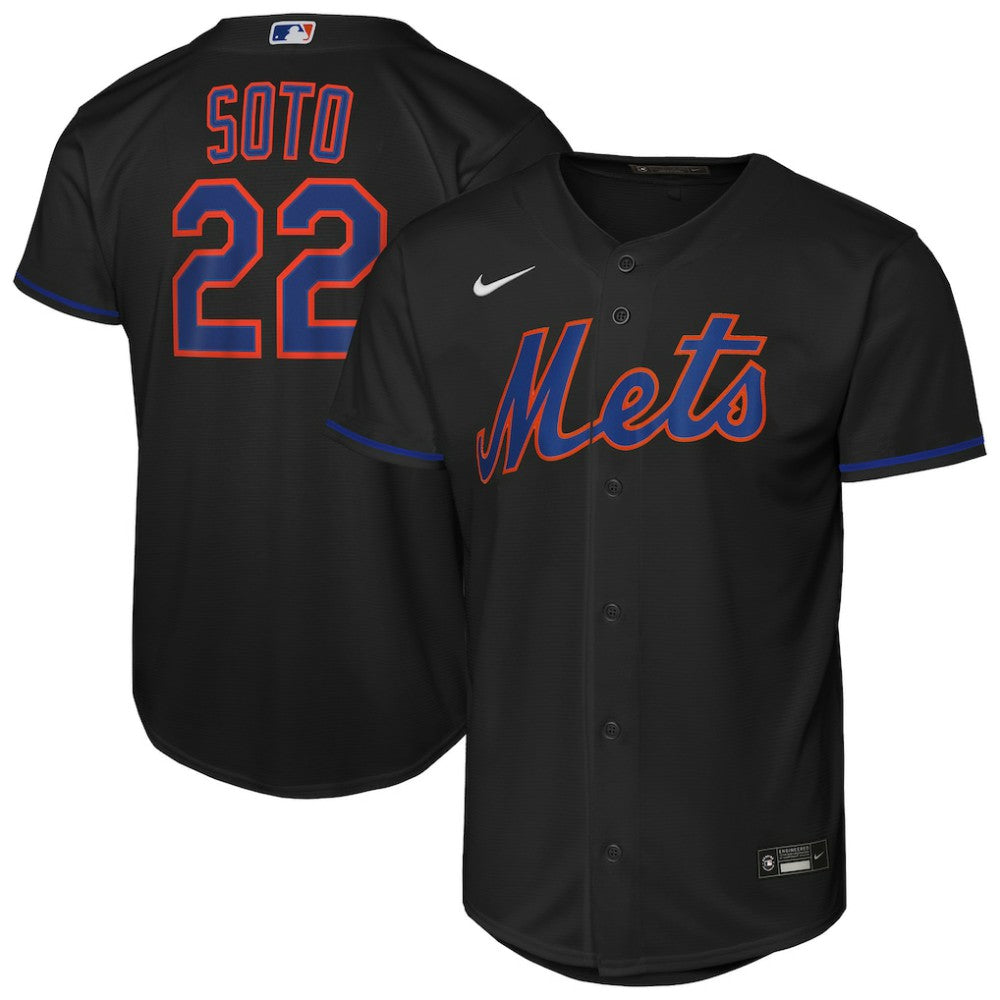Juan Soto New York Mets Nike Youth Alternate Replica Jersey - MLB Jerseys