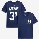 Riley Greene Detroit Tigers Nike Youth Name & Number T-Shirt - MLB T-shirts