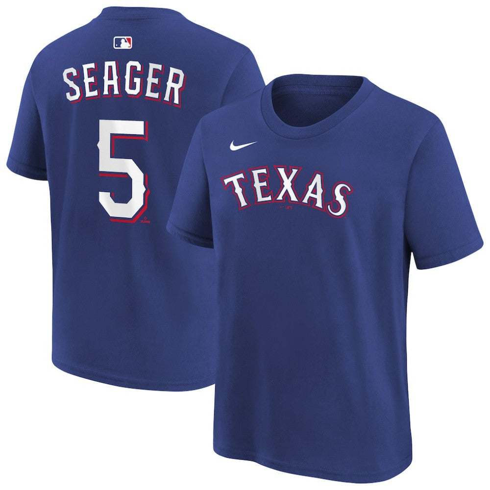 Corey Seager Texas Rangers Nike Youth Name & Number T-Shirt - MLB T-shirts