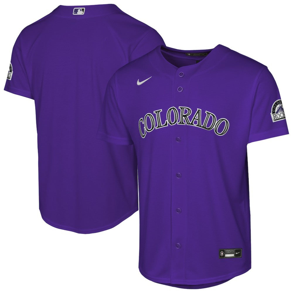 Colorado Rockies Nike Youth Alternate 2 Stadium Jersey - MLB Jerseys