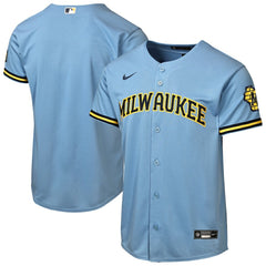 Milwaukee Brewers Nike Youth Road Stadium Jersey - MLB Jerseys