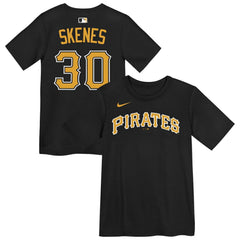 Paul Skenes Pittsburgh Pirates Nike Preschool Name & Number T-Shirt - MLB T-shirts