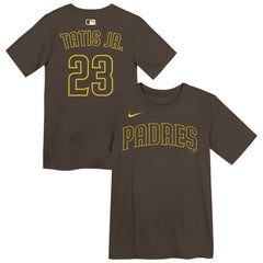 Fernando Tatis Jr. San Diego Padres Nike Preschool Name & Number T-Shirt - MLB T-shirts