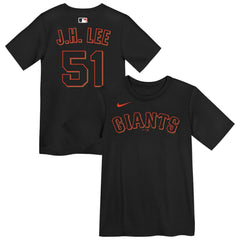 Jung Hoo Lee San Francisco Giants Nike Preschool Name & Number T-Shirt - MLB T-shirts
