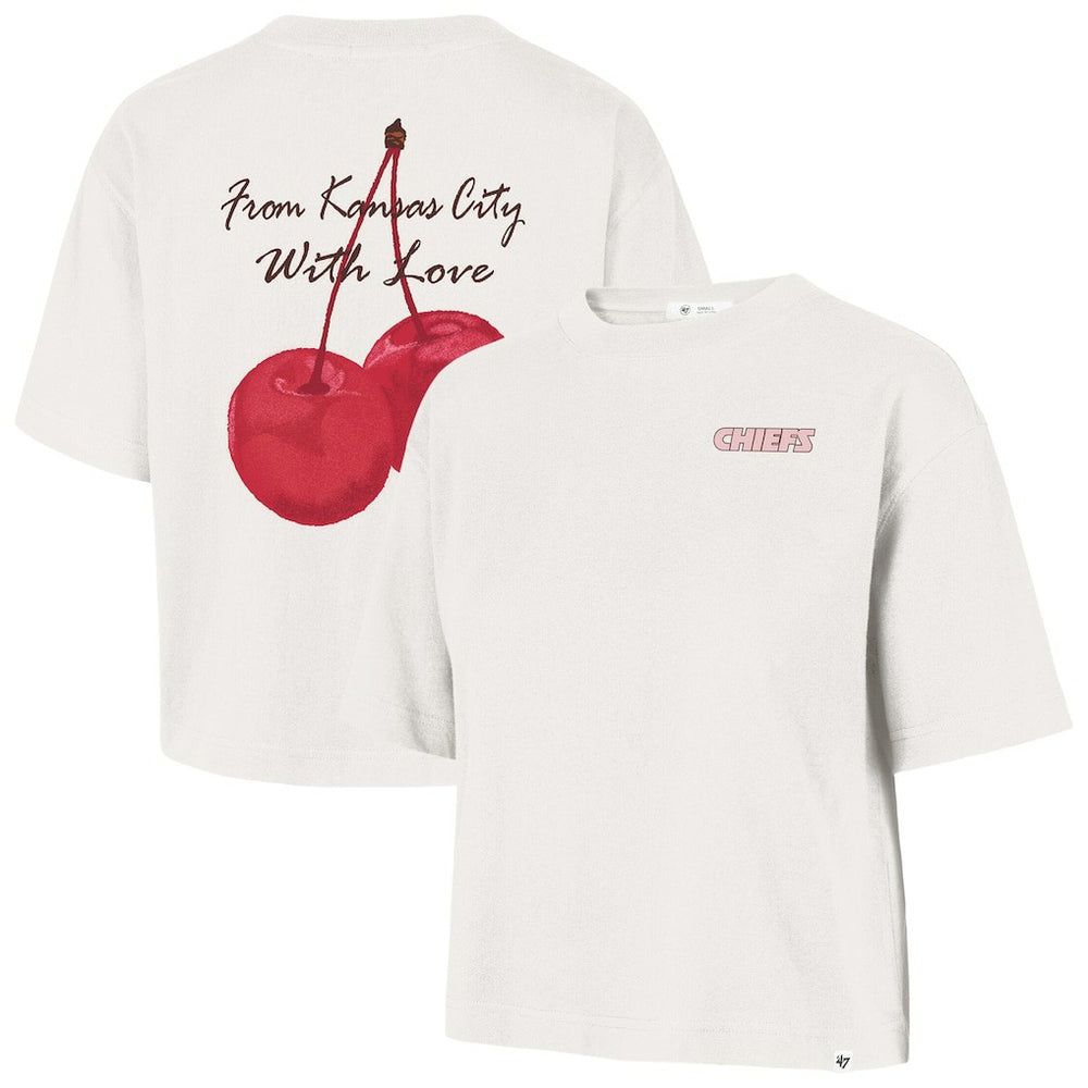 Kansas City Chiefs '47 Women's Love Letter Reed City T-Shirt | NFL US