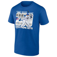 Shohei Ohtani Los Angeles Dodgers 250 Home Runs T-Shirt - MLB T-shirts