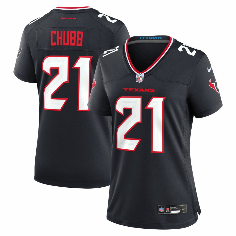 Houston Texans Nick Chubb Women's Team Game Jersey | NFL Outlet