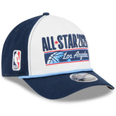 White/Navy 2026 NBA All-Star Game A-Frame 9FORTY Adjustable Hat | NBA