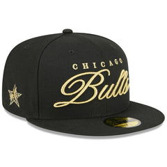 Black Chicago Bulls 2026 NBA All-Star Game Script 59FIFTY Fitted Hat | NBA