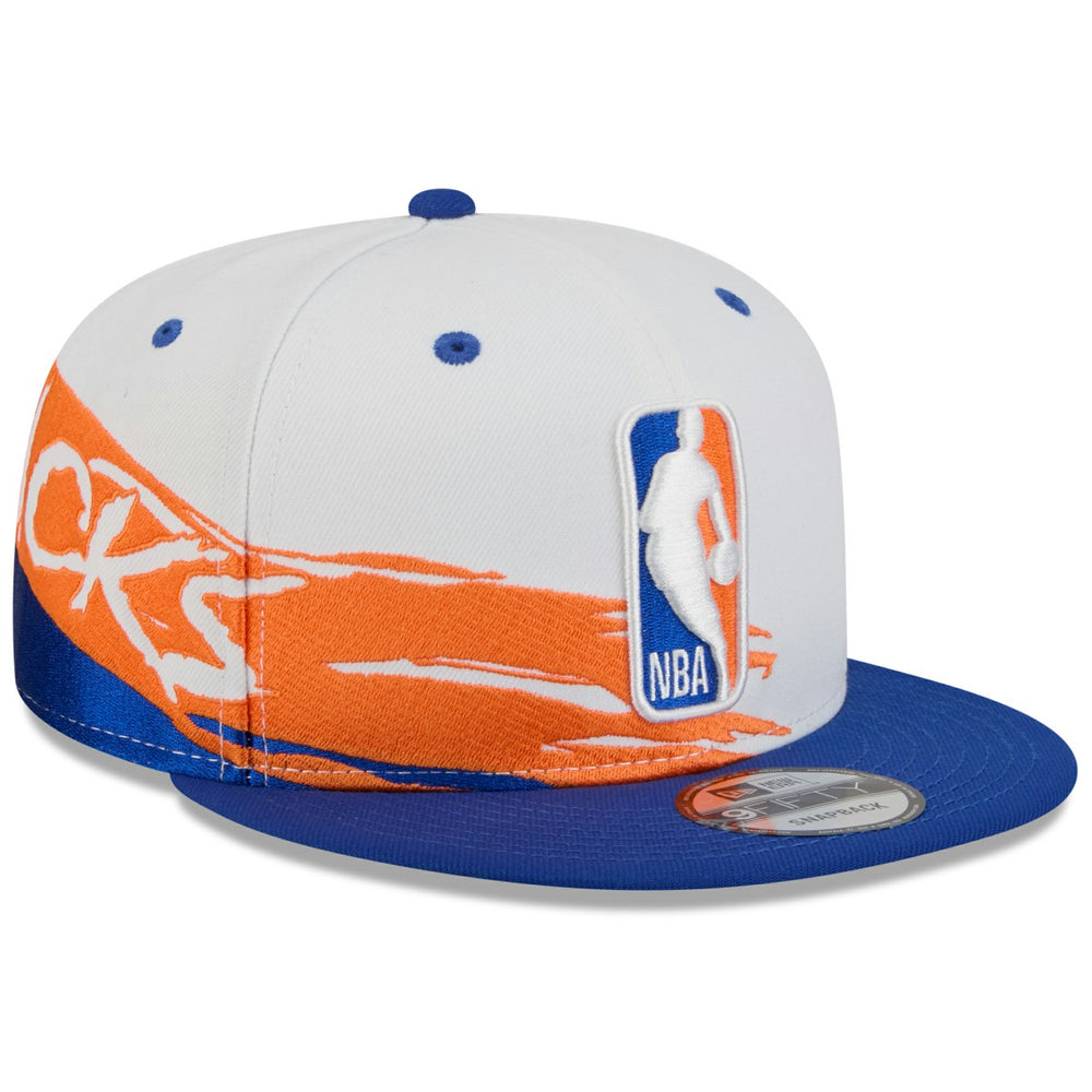 White/Blue New York Knicks 2026 NBA All-Star Game Brushstroke 9FIFTY Snapback Hat | NBA