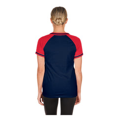 Minnesota Twins New Era Women's Gameday V-Neck T-Shirt - MLB T-shirts