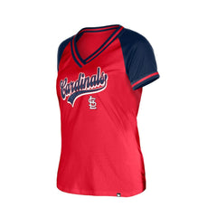 St. Louis Cardinals New Era Women's Gameday V-Neck T-Shirt - MLB T-shirts