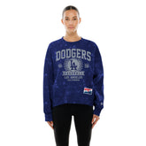 Los Angeles Dodgers New Era Women's Throwback Oversized Boxy Sweatshirt - MLB Sweatshirts
