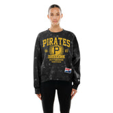 Pittsburgh Pirates New Era Women's Throwback Oversized Boxy Sweatshirt - MLB Sweatshirts