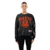 San Francisco Giants New Era Women's Throwback Oversized Boxy Sweatshirt - MLB Sweatshirts