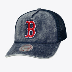 Boston Red Sox Mitchell & Ness Unisex Gameday Adjustable Trucker Hat - MLB Hats