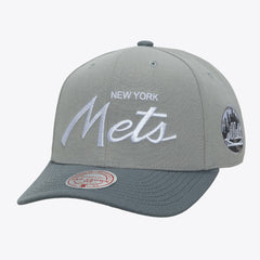 New York Mets Mitchell & Ness Thunderstorm Head Coach Pro-Crown Adjustable Hat - MLB Hats