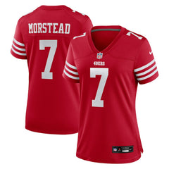 San Francisco 49ers Thomas Morstead Women's Team Game Jersey | NFL Hot