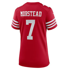 San Francisco 49ers Thomas Morstead Women's Team Game Jersey | NFL Hot