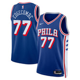 Royal V. J. Edgecombe Philadelphia 76ers Unisex 2025 NBA Draft First Round Pick Swingman Jersey | NBA