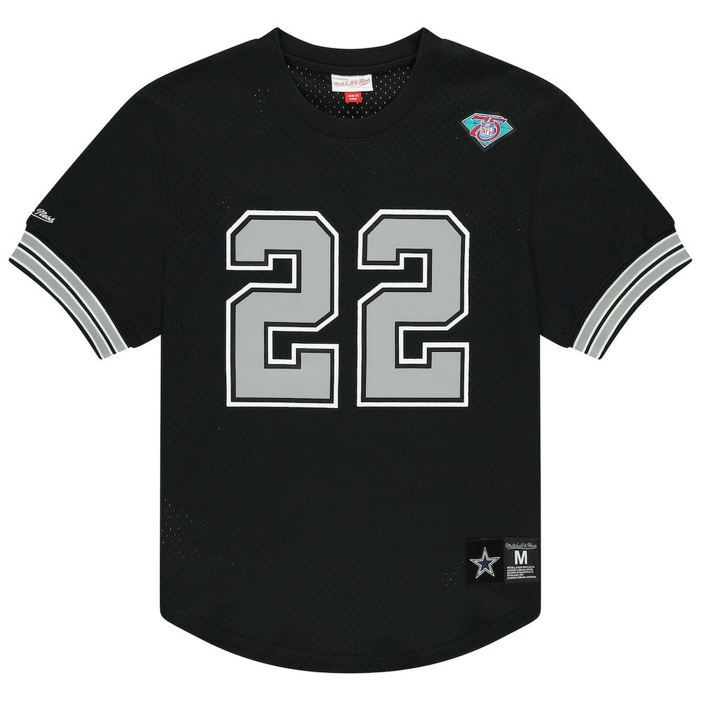 Dallas Cowboys Emmitt Smith Retired Player Name & Number Mesh Top | NFL Sale