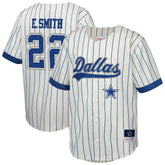 Dallas Cowboys Emmitt Smith Youth Retired Player Name & Number Baseball Jersey | NFL New