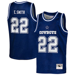 Dallas Cowboys Emmitt Smith Youth Retired Player NFL Basketball Fashion Jersey | NFL Near me