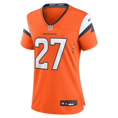 Denver Broncos J.K. Dobbins Women's Team Game Jersey | NFL Online