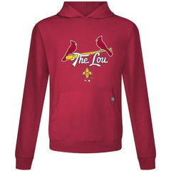 St. Louis Cardinals Levelwear City Connect Relay Back Splash Pullover Hoodie - MLB Hoodies