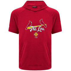 St. Louis Cardinals Levelwear City Connect Phase Back Plash Hoodie T-Shirt - MLB Hoodies