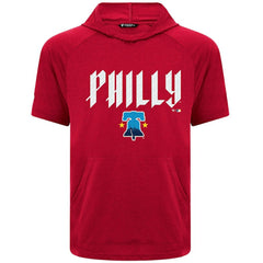 Philadelphia Phillies Levelwear City Connect Phase Back Plash Hoodie T-Shirt - MLB Hoodies