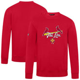 St. Louis Cardinals Levelwear City Connect Zane Back Splash Sweatshirt - MLB Sweatshirts