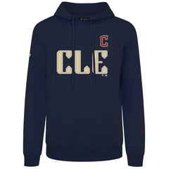 Cleveland Guardians Levelwear City Connect Podium Core Logo Pullover Hoodie - MLB Hoodies