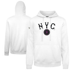 New York Mets Levelwear City Connect Podium Back Splash Pullover Hoodie - MLB Hoodies