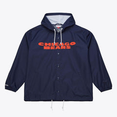 Chicago Bears Coaches Full-Snap Hooded Windbreaker Jacket | NFL Near me