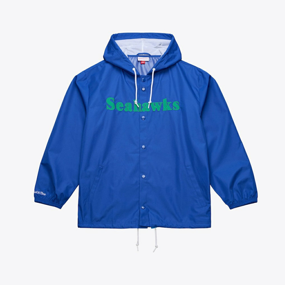 Seattle Seahawks Coaches Full-Snap Hooded Windbreaker Jacket | NFL US