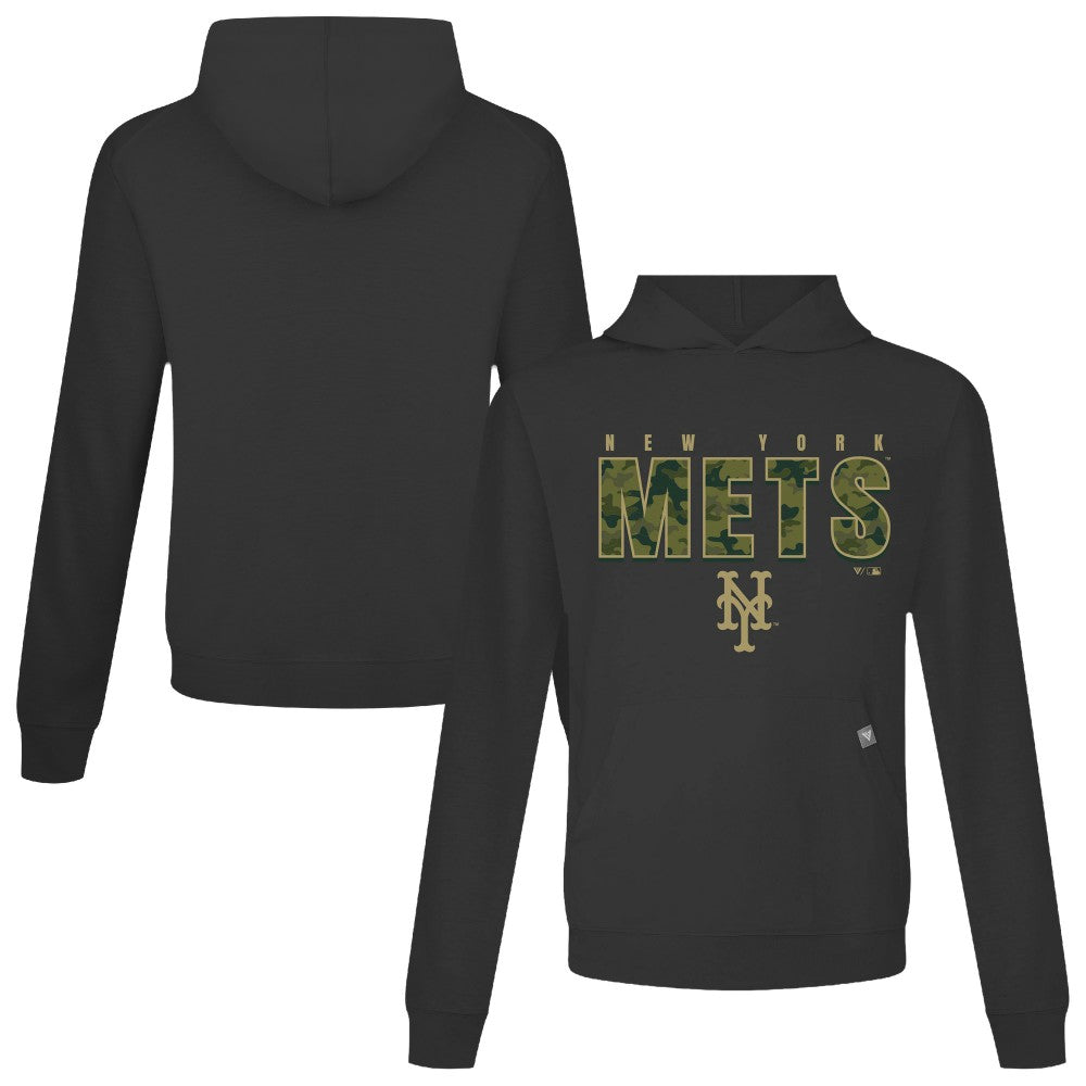 New York Mets Levelwear Relay Protect Pullover Hoodie - MLB Hoodies