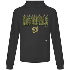 Washington Nationals Levelwear Relay Protect Pullover Hoodie - MLB Hoodies