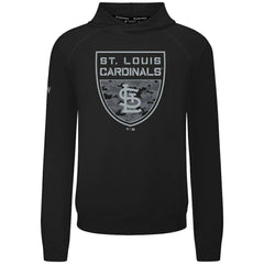 St. Louis Cardinals Levelwear Mandate Buckler Tri-Blend Pullover Hoodie - MLB Hoodies